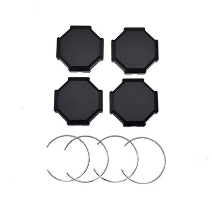4 Pcs Wheel Center Caps for Polaris RZR XP 1000/900 (2014-2017)