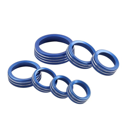 AC Control Knob Trim Ring for Ford Bronco Sport (2021-2024) - Blue