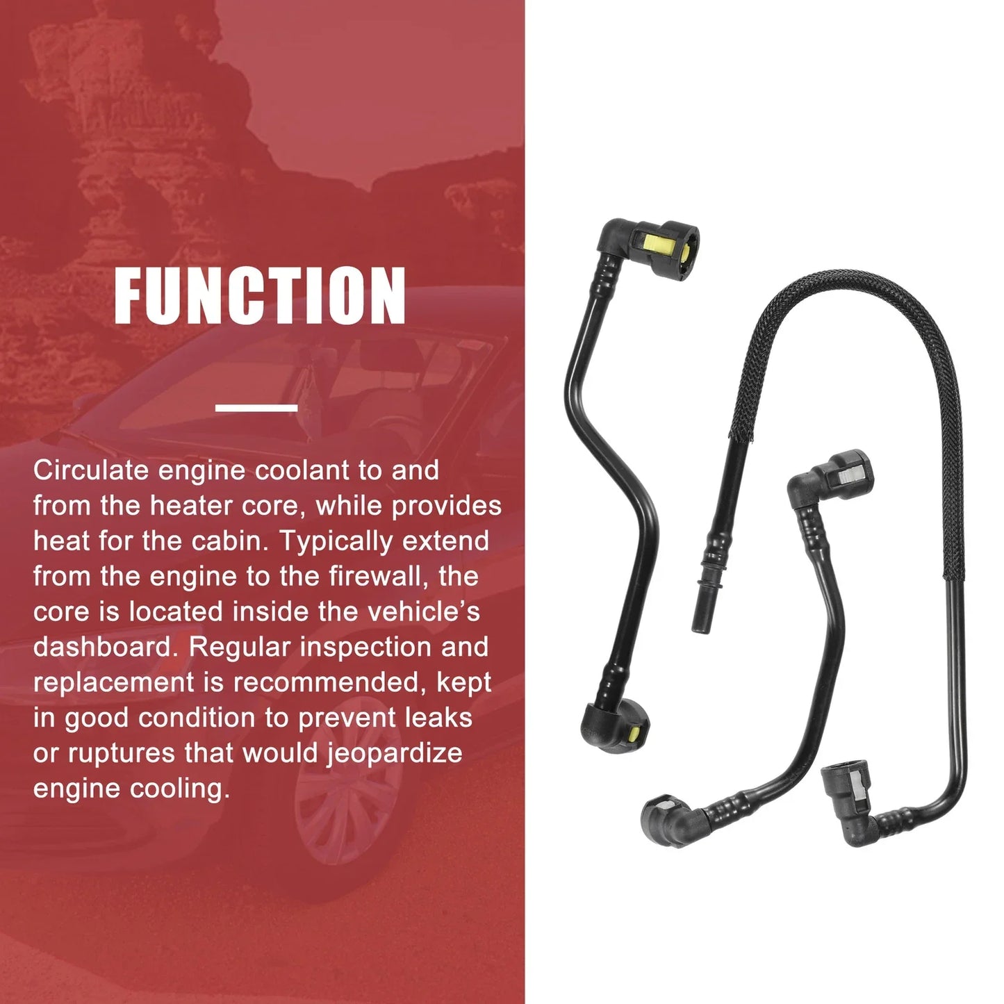 Fuel Filter Hose Line Pipe for Mercedes-Benz ML350 (1998-2005)
