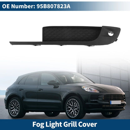 Front Left Fog Light Grill for Porsche Macan (2018-2021)