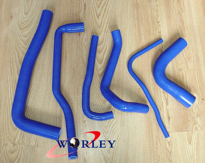 Red Silicone Hose for SAAB 9000 AERO 2.3L B234 & 9-3 2.0L B204 Turbo (1994-2002)