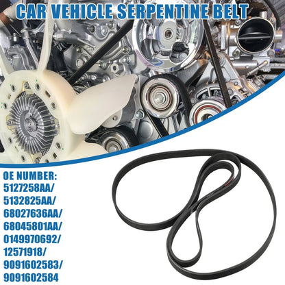 Serpentine Belt for Dodge Sprinter 2500 3500 (2007-2018)