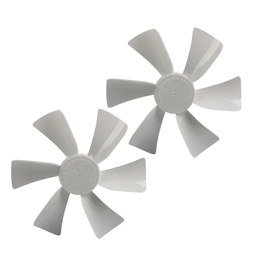 6 Inch RV Trailer Camper Bathroom Exhaust Vent Fan Blades Replacement  pcs