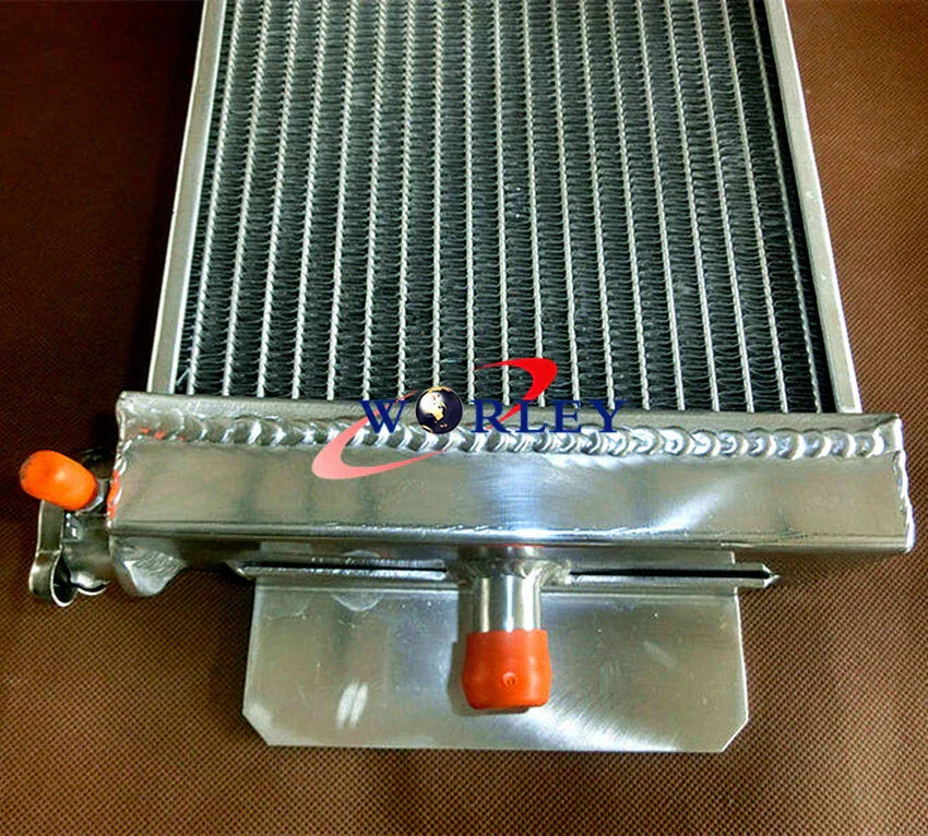 Universal Aluminum Liquid Heat Exchanger Air to Water Intercooler Radiator + Fans