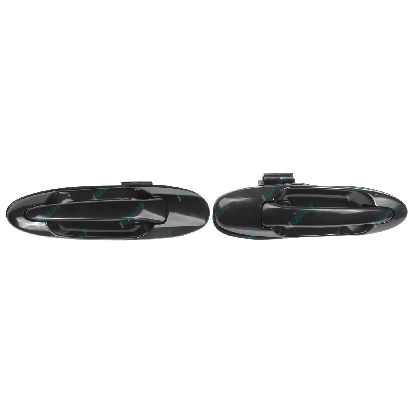 Black Rear Outer Door Handles for Toyota Landcruiser FZJ105 HDJ100 HZJ105 (1996-2007)
