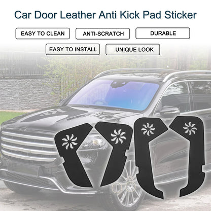 Car Door Leather Anti Kick Pad Sticker for Mercedes-Benz GLS (2017)