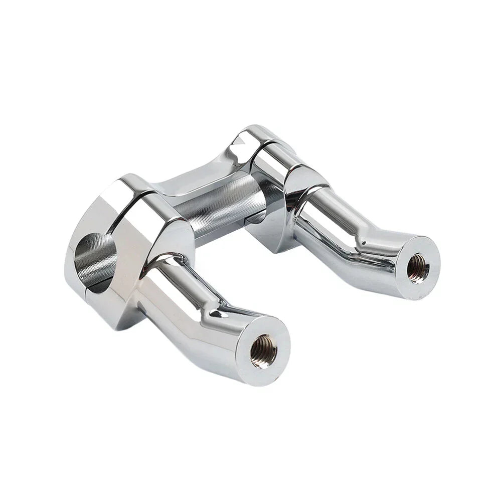 3.5" Chrome Handlebar Risers Clamp for Harley Dyna Softail Sportster