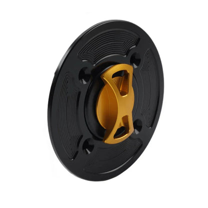 Gold Fuel Gas Tank Cap Cover for APRILIA RSV1000 2004-2008, Tuono V4R 2011-2017, RSV4 R