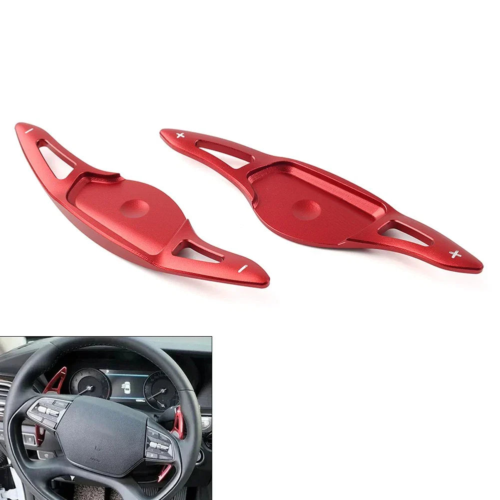 Steering Wheel Paddle Shifter for Hyundai Genesis G90 EQ900 2016-2022 Red