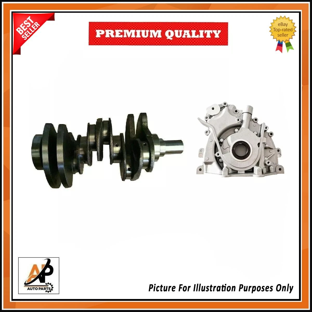 Crankshaft Oil Pump Assembly Replacement for Jaguar Land Rover 3.0 Diesel (2000–2019)