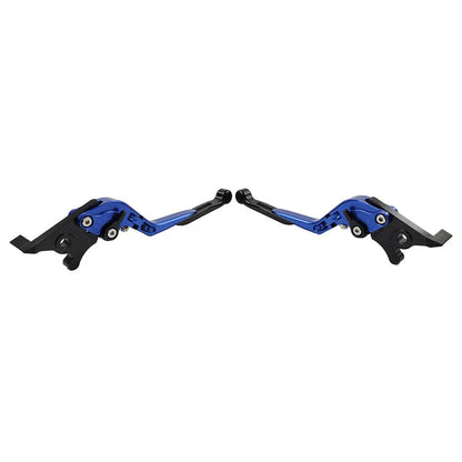 Blue Extendable Brake Clutch Levers for Kawasaki ZX1400 ZX14R ZZR1400 (06-17)