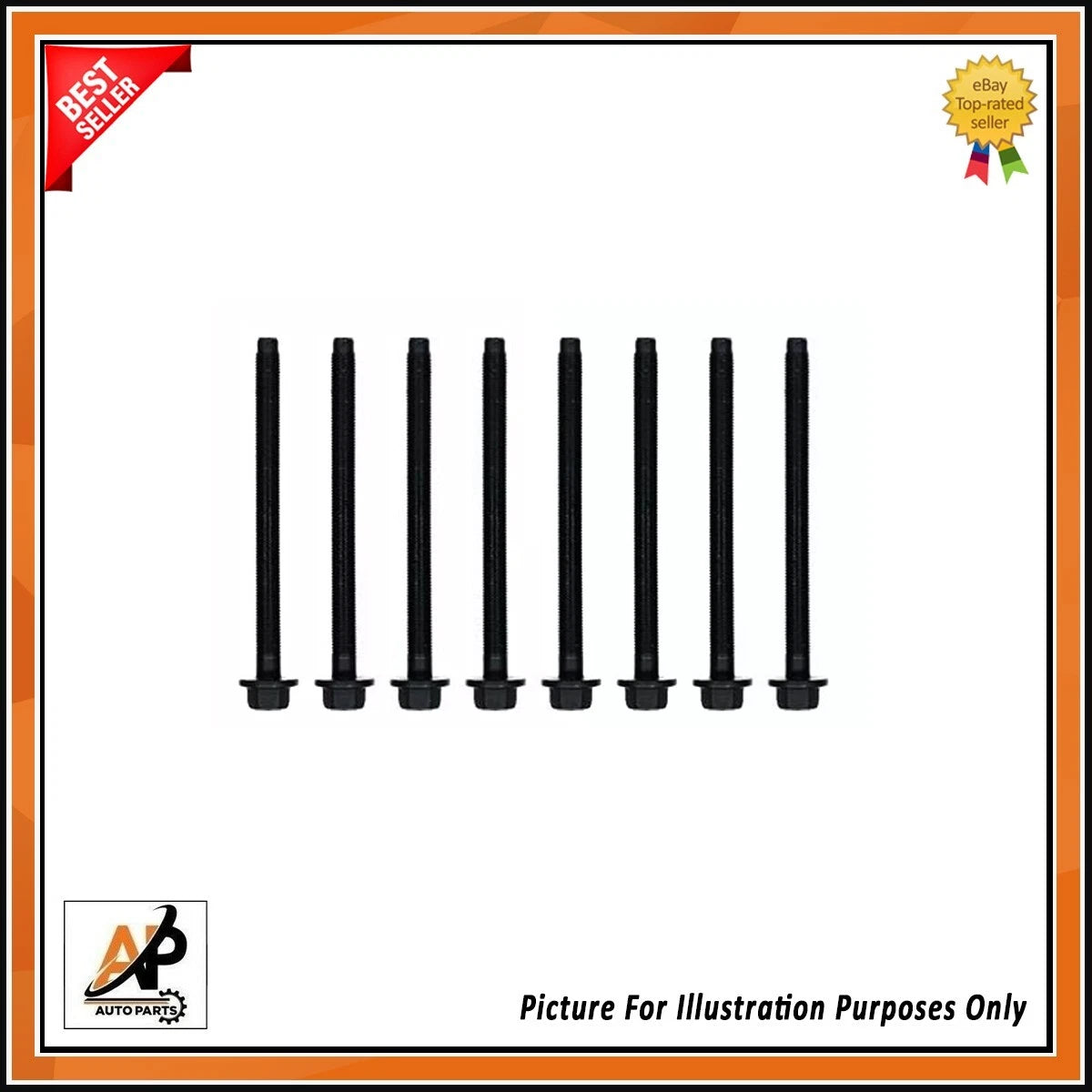 Head Bolt Set Replacement for Citroën C5 C6 2.7 3.0 HDI Diesel (2004–2012)