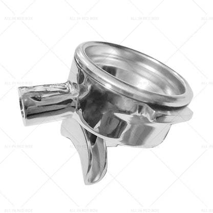 58mm Portafilter for La Marzocco 2 Spout Filter Basket, Wood Handle