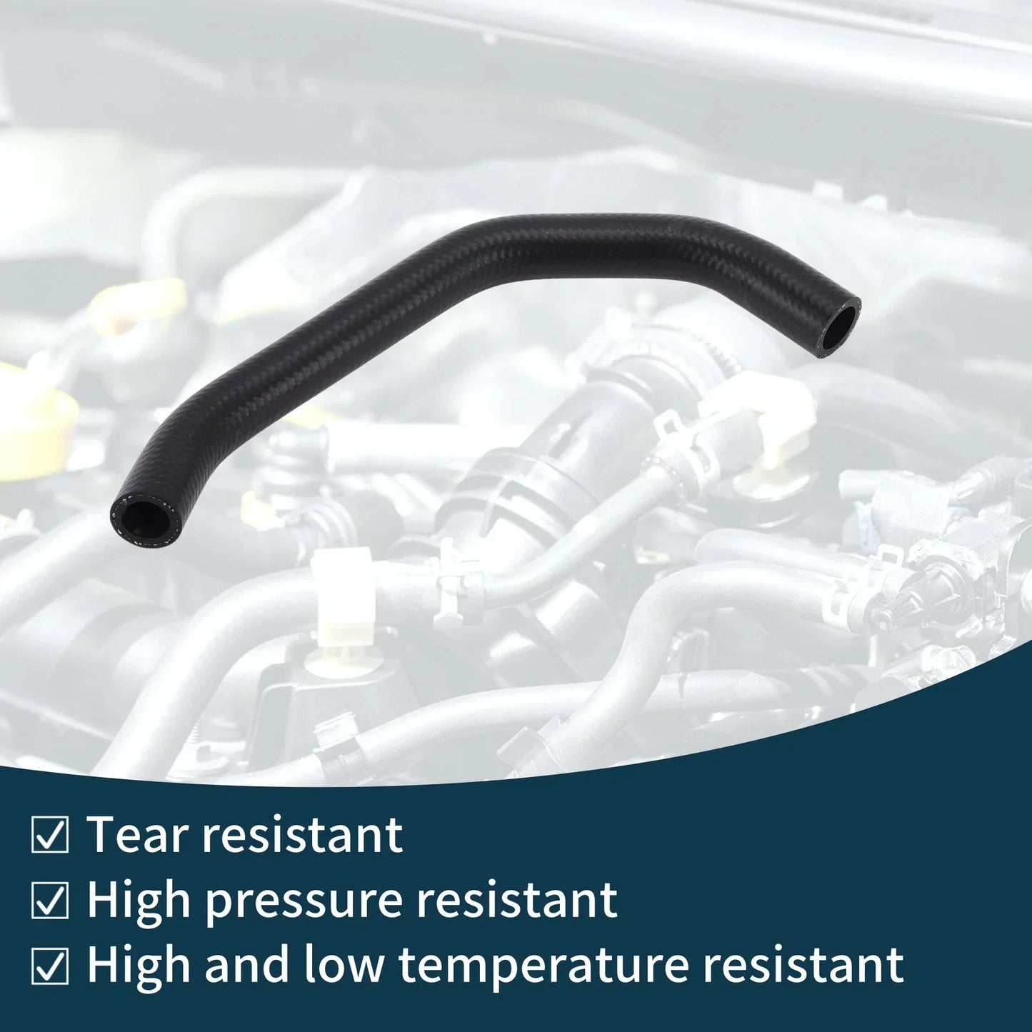 Radiator Hose for Porsche Cayenne 2006-2009 Rubber Coolant Pipe
