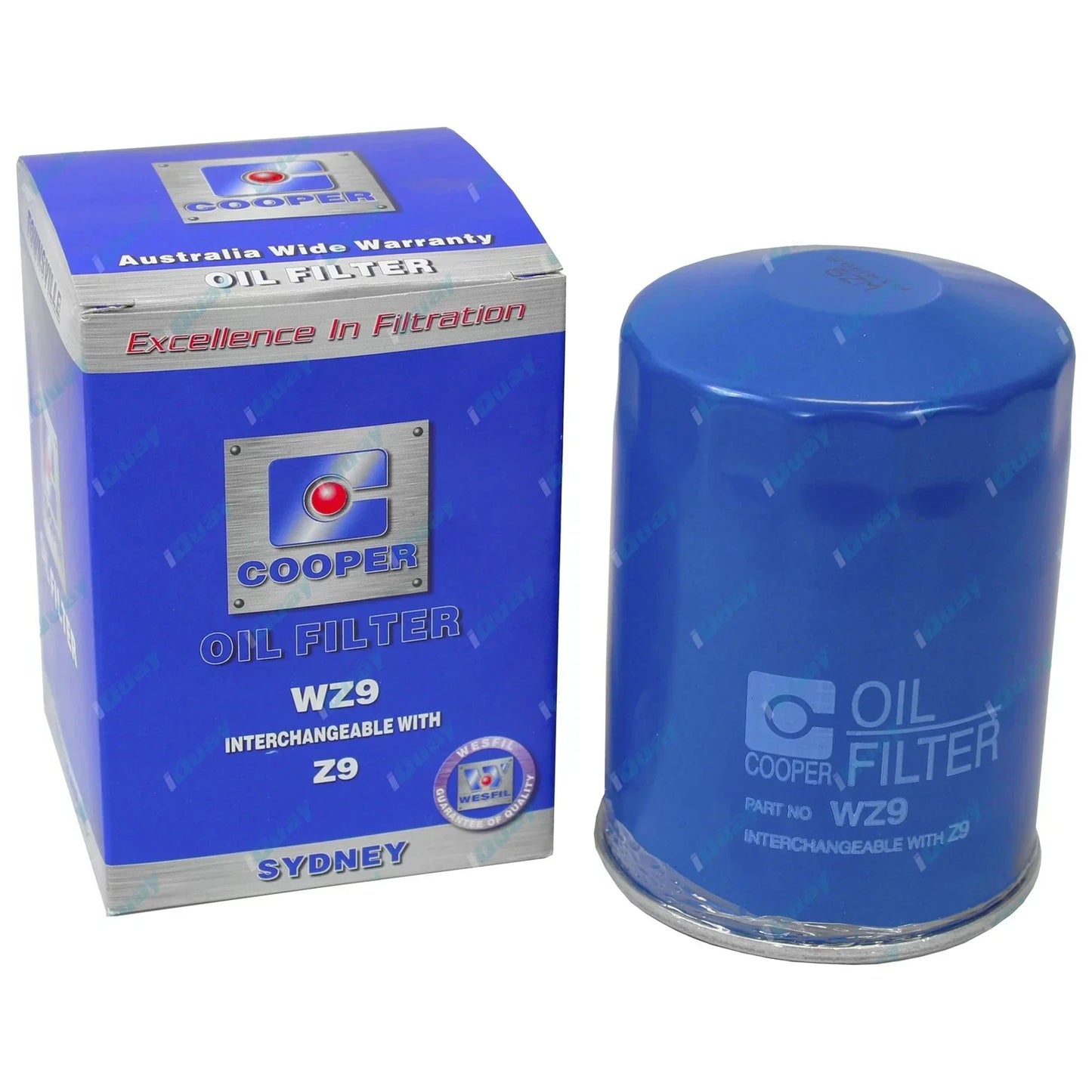 Oil Filter for Cooper WZ9 - Alternate C1121 & Ryco Z9 ()
