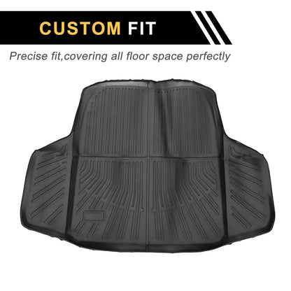 Cargo Liner Rear Trunk Mat for Honda Accord (2023-2024) Stripe Pattern TPE