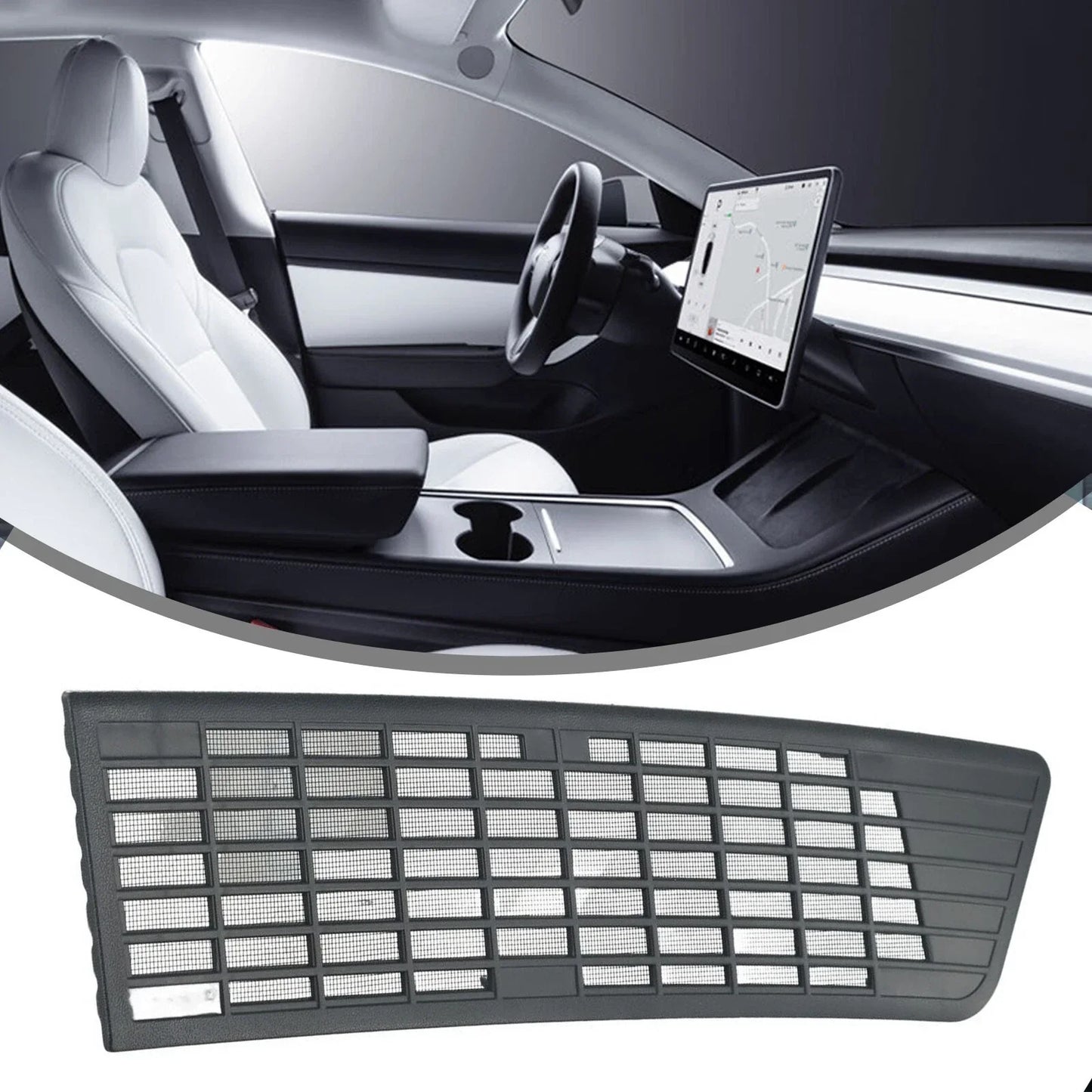 Air Inlet Cover Inner Decoration Net for Tesla Model 3 (2024–2024)