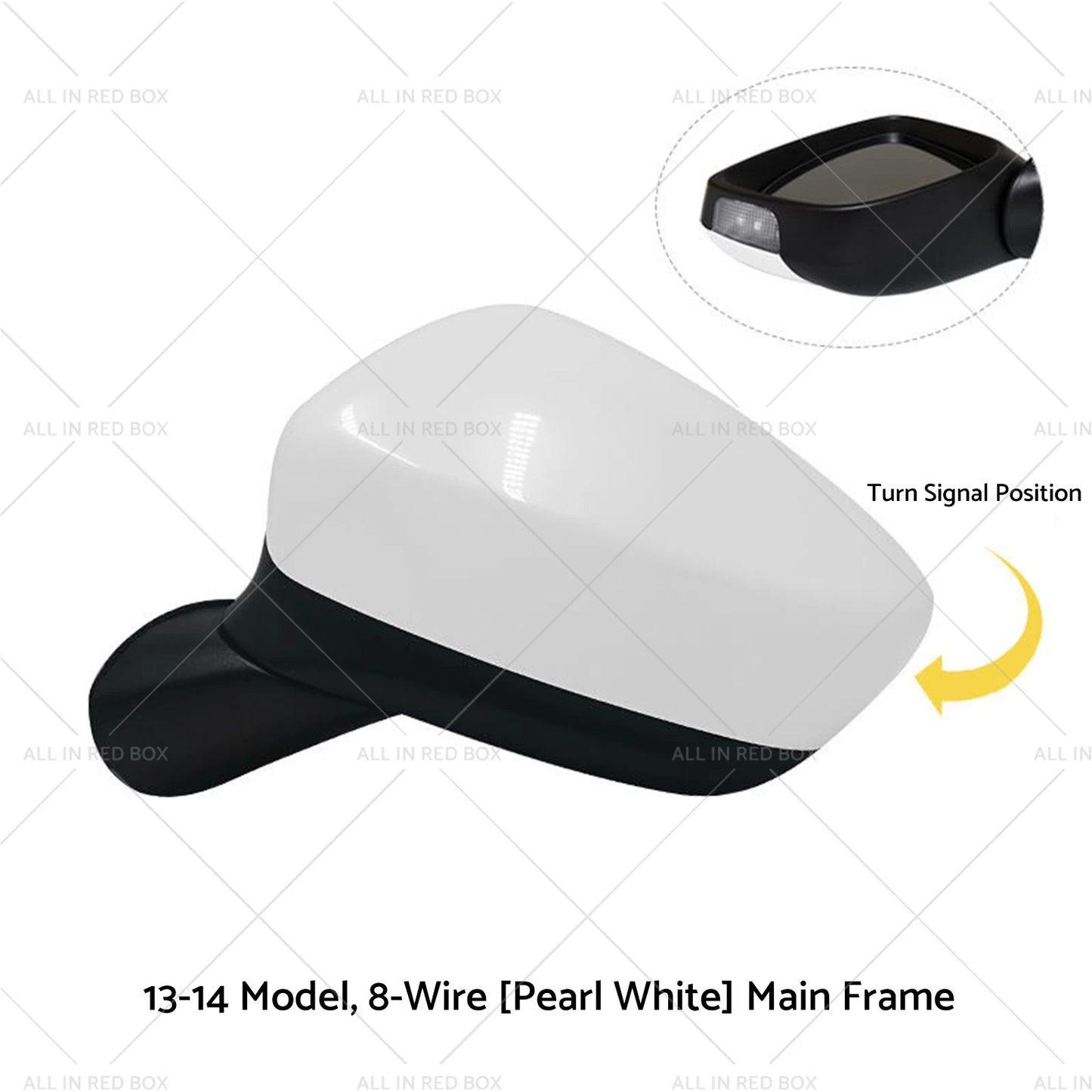 Left Door Wing Mirror for Mazda CX-5 (2012-2014)