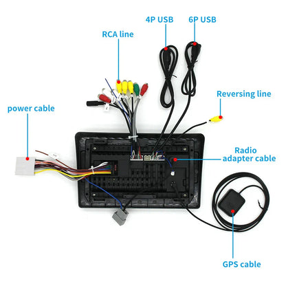 9" Stereo Radio GPS Nav Wifi for Nissan Navara D40 (2006-2012)