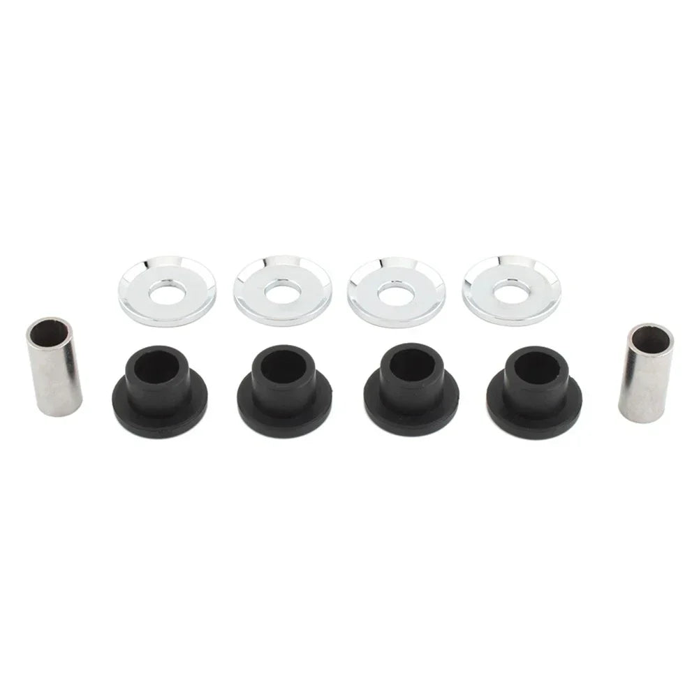 Black Silver Handlebar Riser Bushings for Harley Softail 114 (2018-2023)
