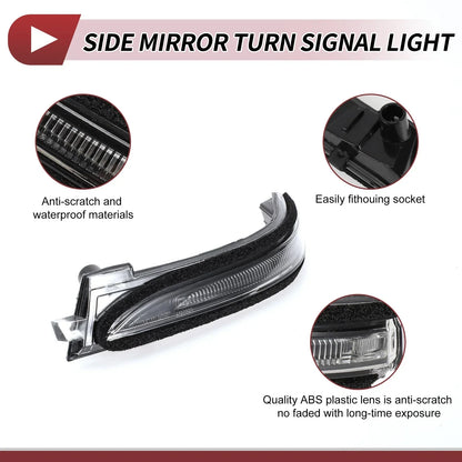 Car Mirror Turn Signal Light for Hyundai Elantra 2017-2019 Left LED