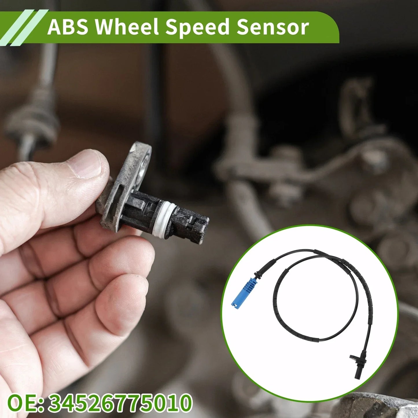 ABS Wheel Speed Sensor for BMW 323i (2006-2007)