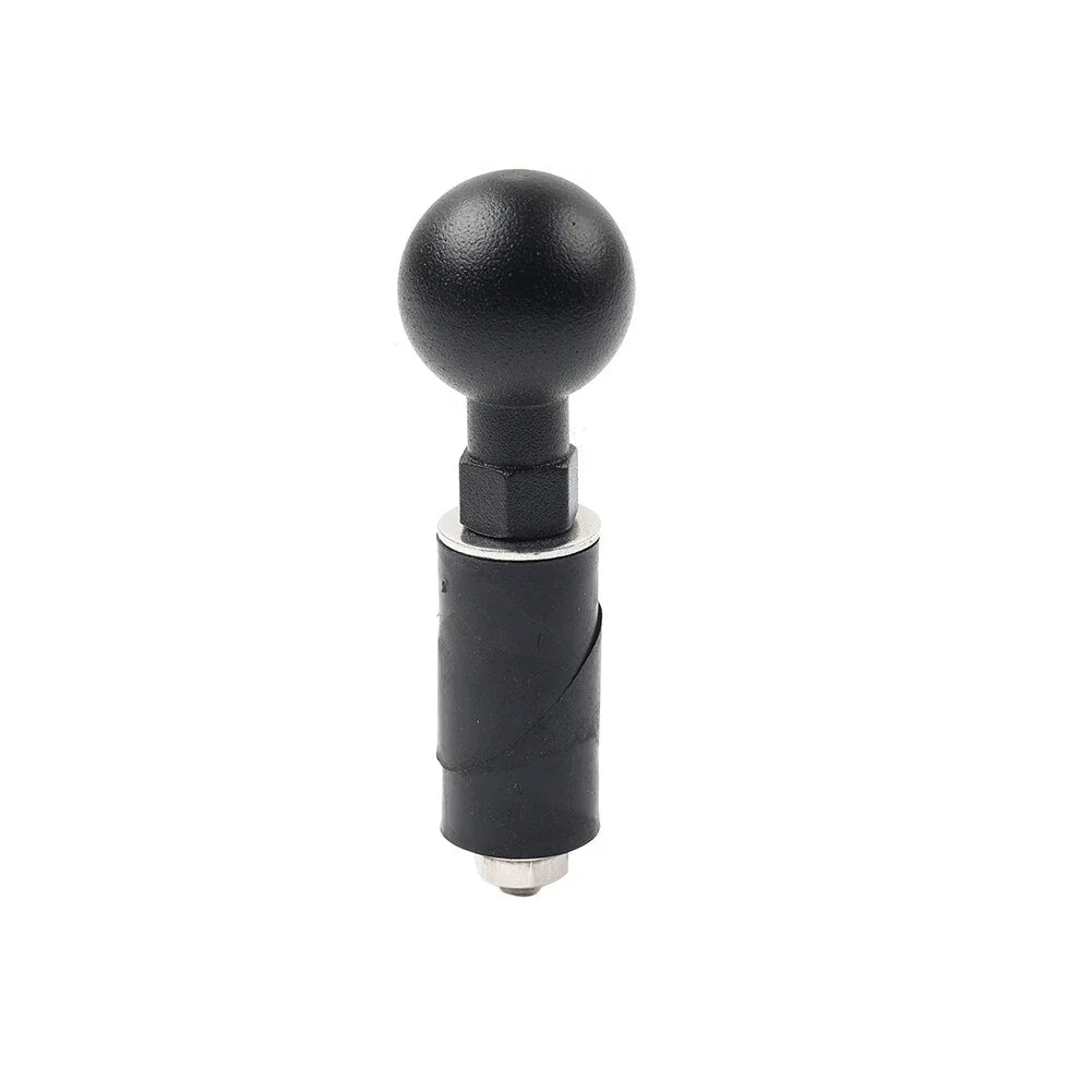 Universal Motorcycle GPS Phone Holder Bracket Clamp Stand - Black