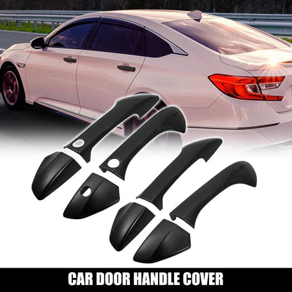 Car Door Handle Trims Set for Honda Accord 4 Door Black