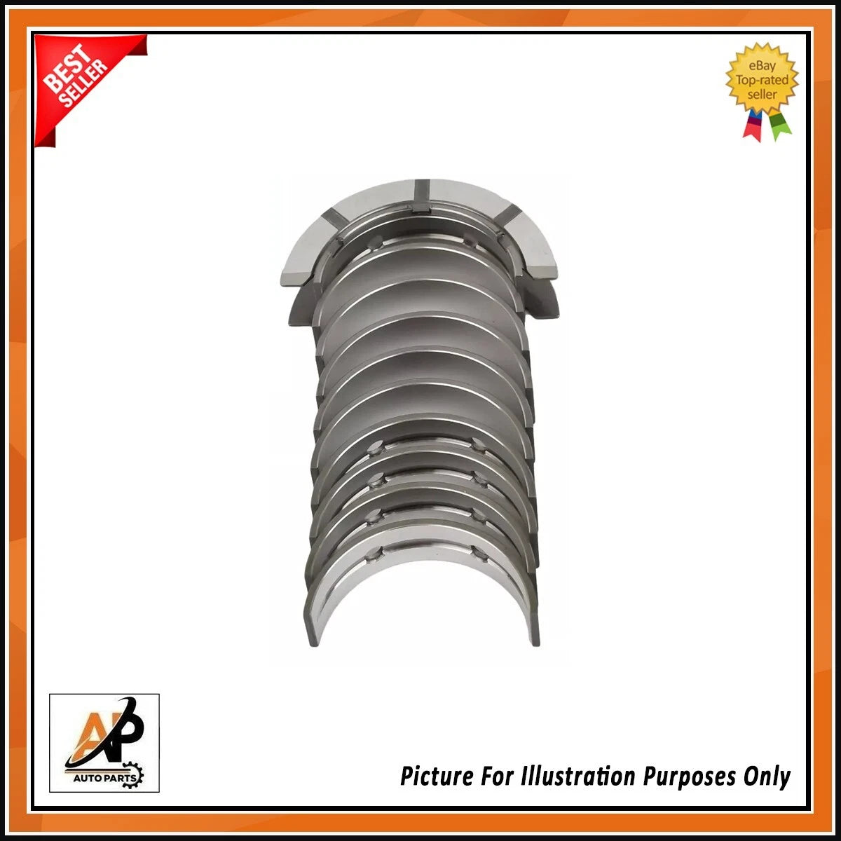 Engine Crankshaft Main Bearings Set STD for Mercedes Benz OM656 (2016–2019)