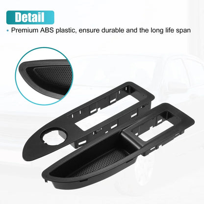 2 x Front Left & Right Door Window Switch Bezels for Dodge Avenger (2011-2014)