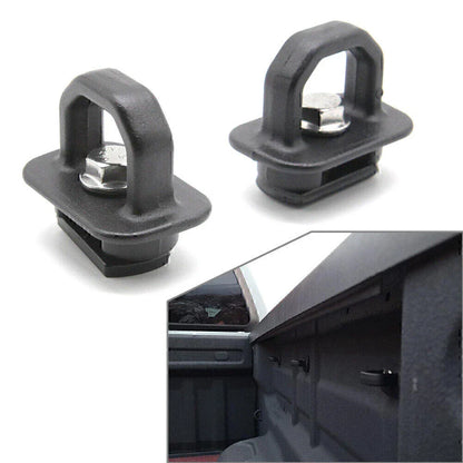 Black Aluminum Tie Down Anchors for Chevy Silverado (2007-2023)