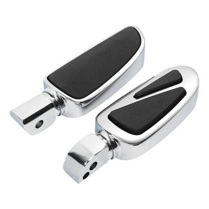 Chrome Rider Driver & Passenger Footpegs Bracket for Harley Low Rider (18-25)