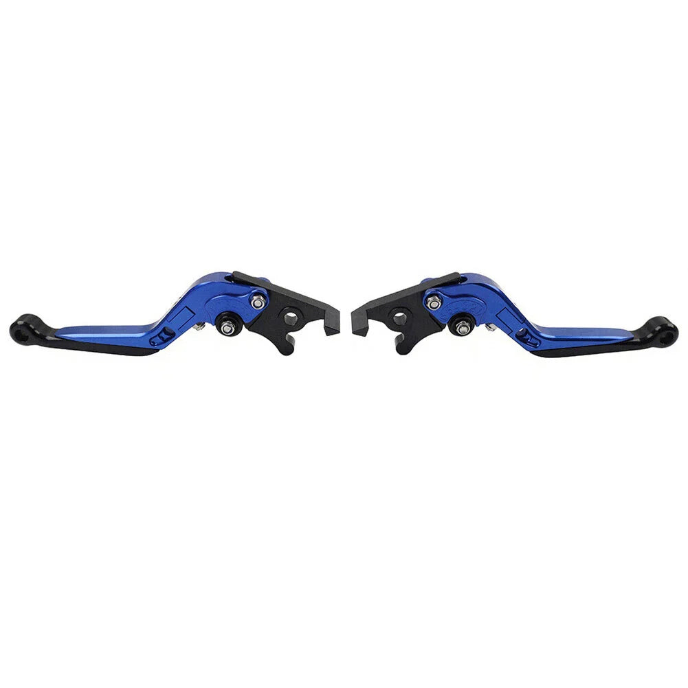 CNC Blue Extendable Brake Clutch Levers for Yamaha YZF R1 R6 R6S (2004-2016)