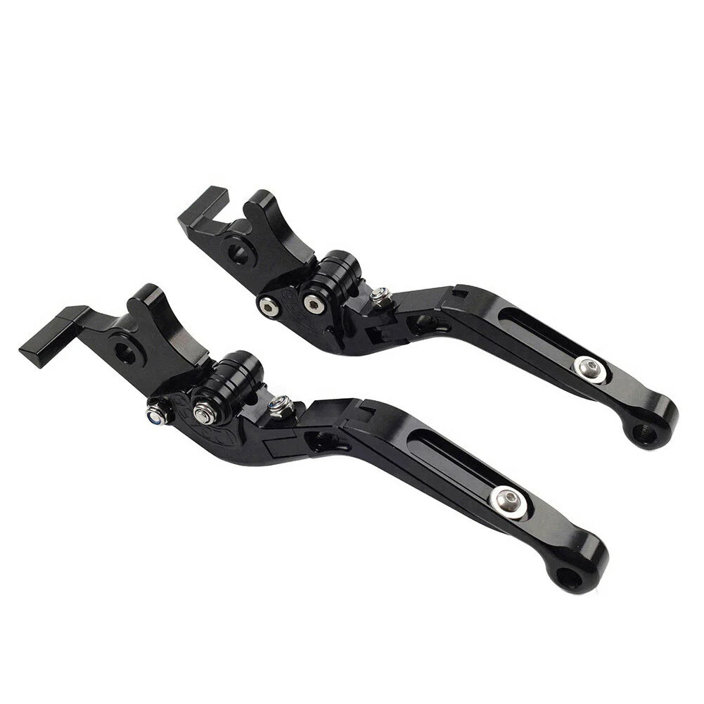 Extendable Brake Clutch Levers for Honda CB599 CB600 CB919 98-06 Black