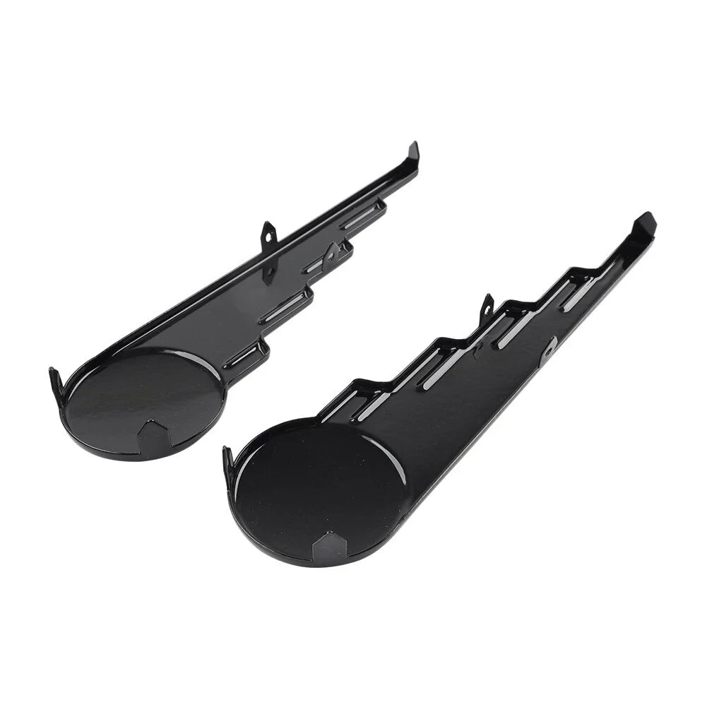 Black Saddlebag Trim Speed Ball Wing for Harley Touring Road King (2009-2023)