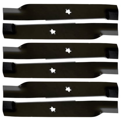Deck High Lift Blade Replacement 5 Point Star for Husqvarna 52 in (17-3/4)