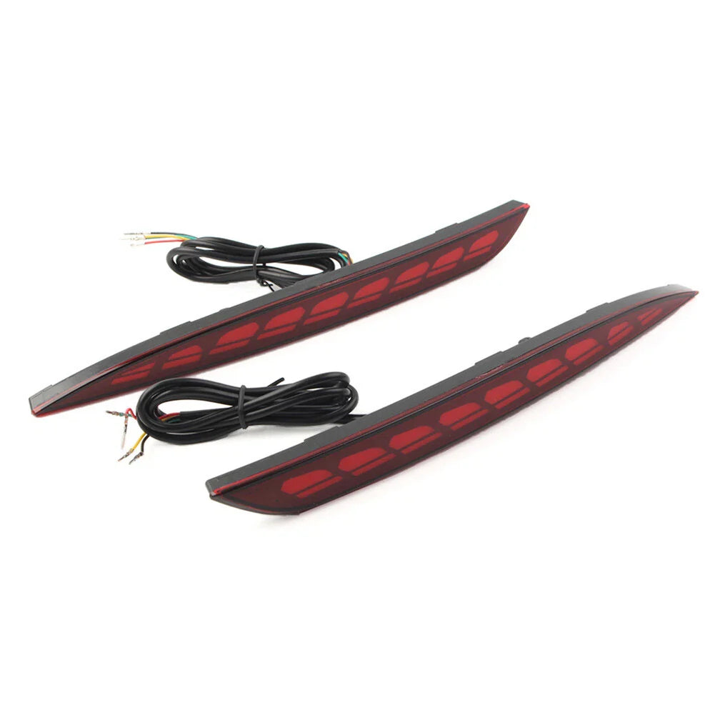 Pair Rear Brake Light Turn Signal Reflector for Tesla Model Y (2020-2022)