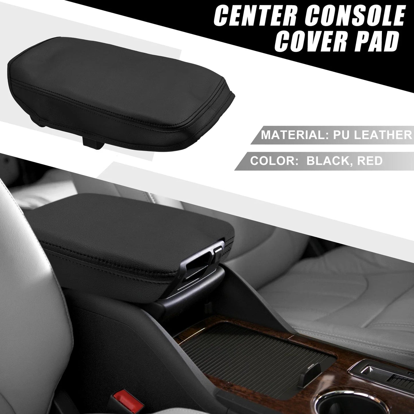 Center Console Pad Armrest Seat Box Cover for Hyundai Tucson (2022-2023)