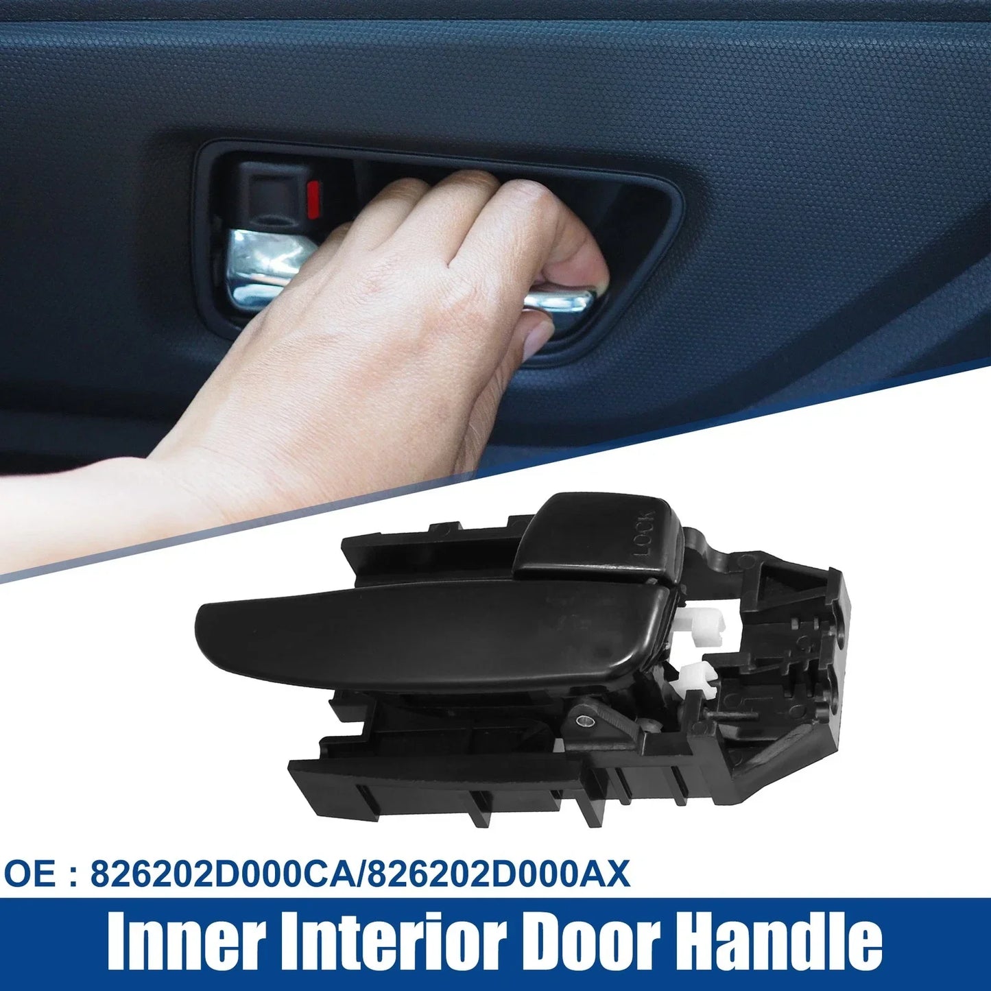 Front Right Inner Door Handle for Hyundai Elantra (2001-2006)