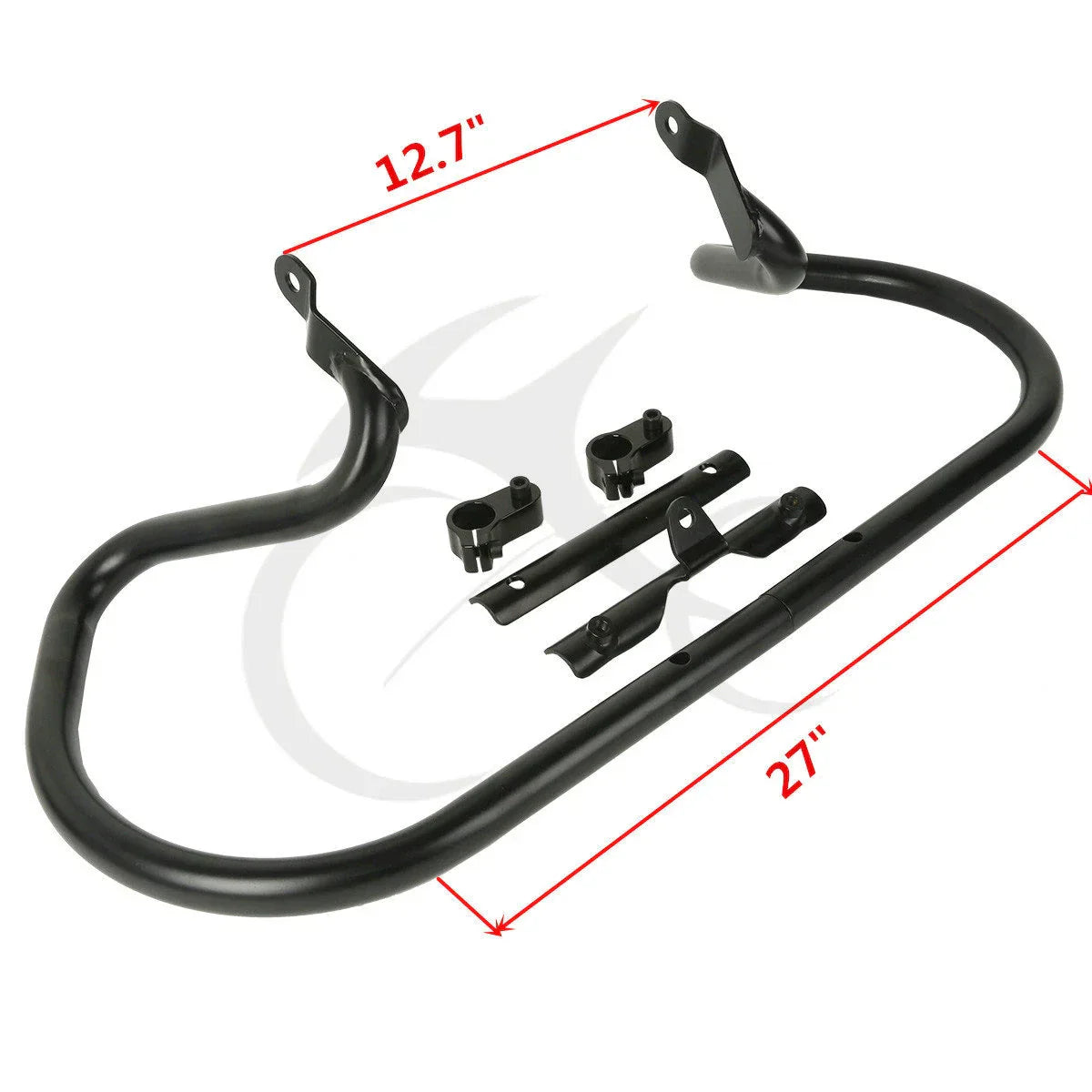 Engine Guards Crash Bar for Harley V-Rod Muscle VRSCA Chrome/Blk (2002-2017)