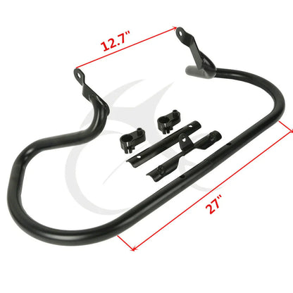 Engine Guards Crash Bar for Harley V-Rod Muscle VRSCA Chrome/Blk (2002-2017)