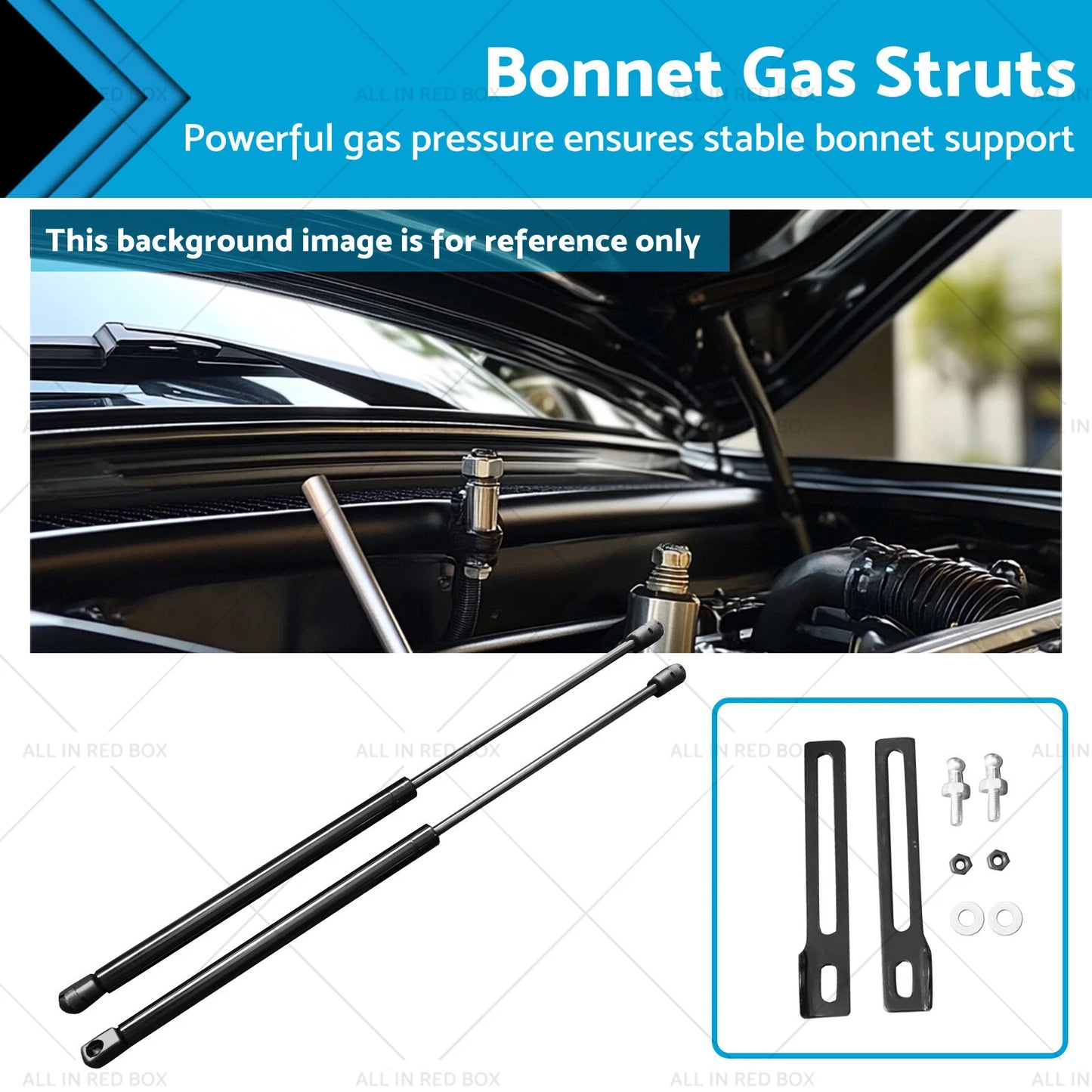 Bonnet Gas Struts  Dampers for Holden Colorado 7, Isuzu Dmax (2012-2020)