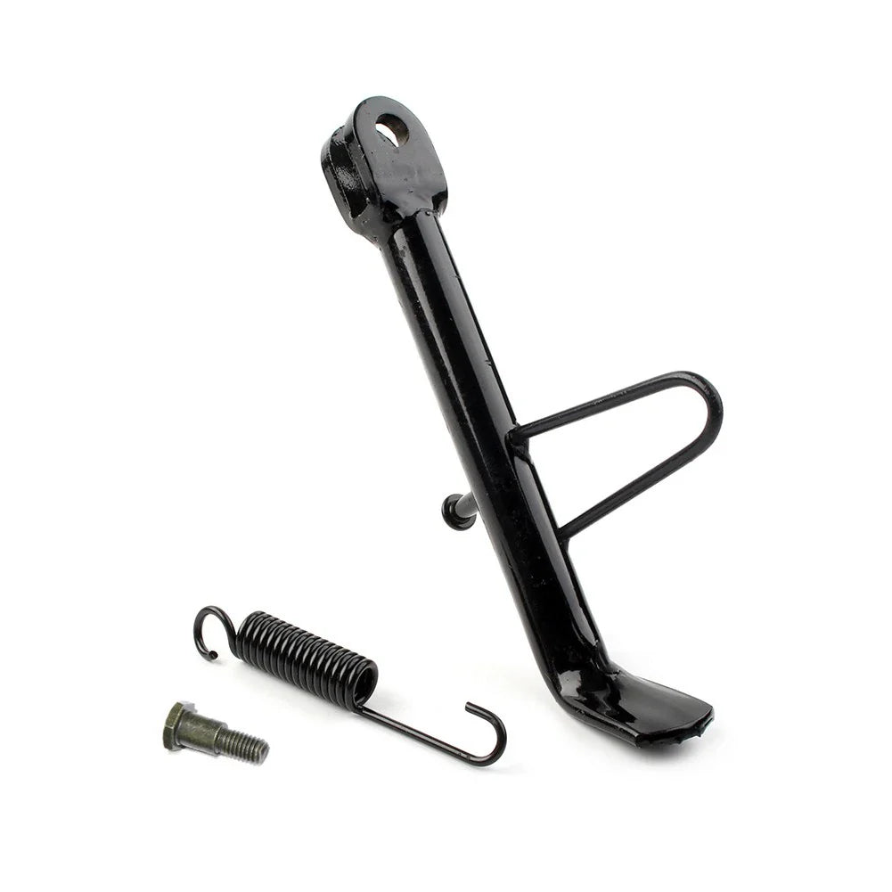 16CM Black Universal Motorcycle Scooter E-Bike Kickstand Side Stand Support