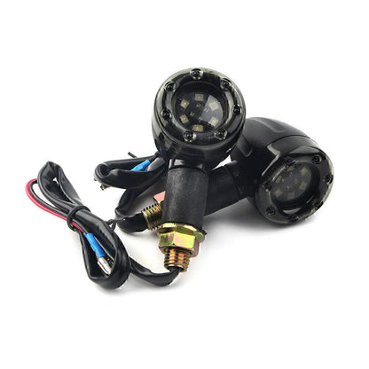 8mm Universal Motorcycle LED Turn Signal Lights for Harley