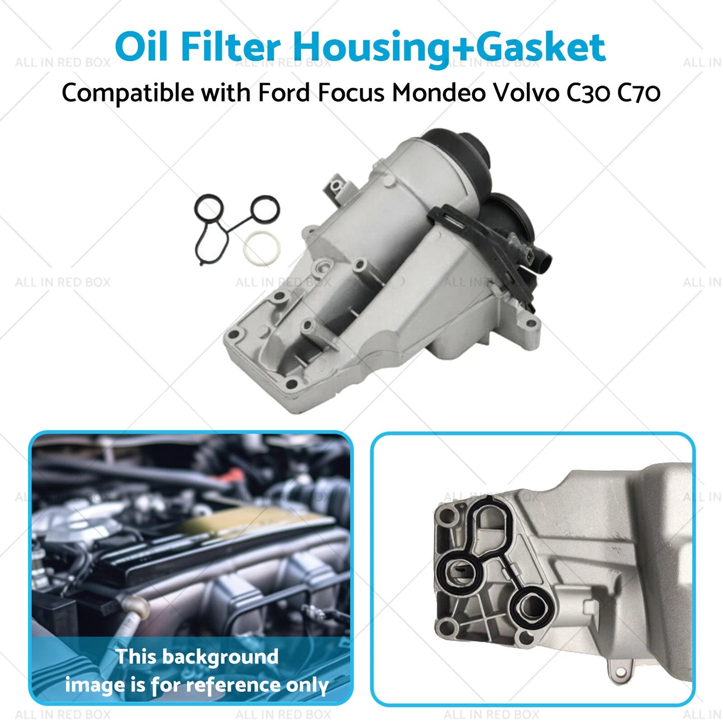 Oil Filter Housing for Volvo C30 C70 V50 (2004-2015)