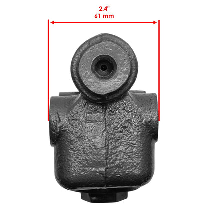 Caltric Brake Master Cylinder Replacement for Case IH 480C Backhoe (2017–2018)