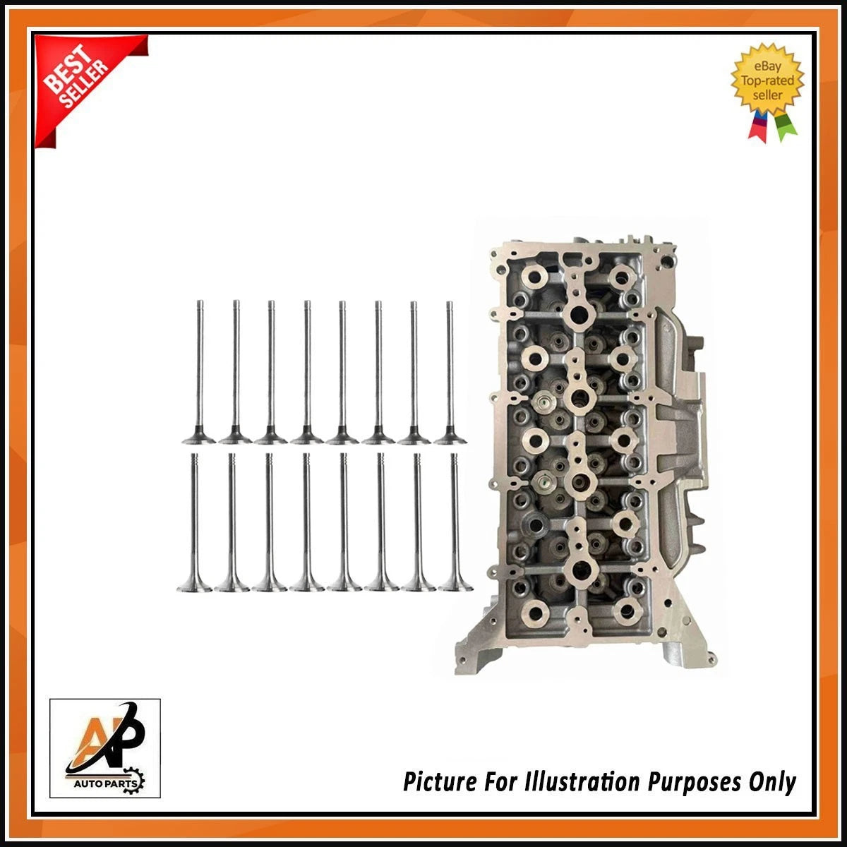 Engine Rebuild Kit Bare Cylinder Head for Ford Transit Custom EcoBlue (2016–2023)