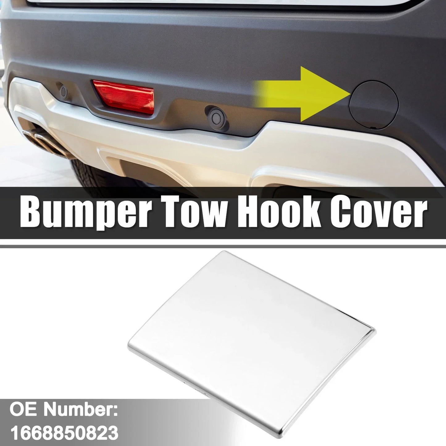 Rear Right Bumper Tow Hook Cover for Mercedes-Benz GL350 (2010-2016)