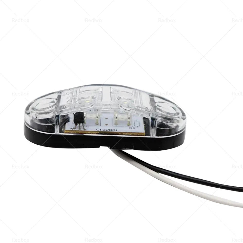 LED Side Marker Clearance Lights for Trailer Truck RV 12/24V