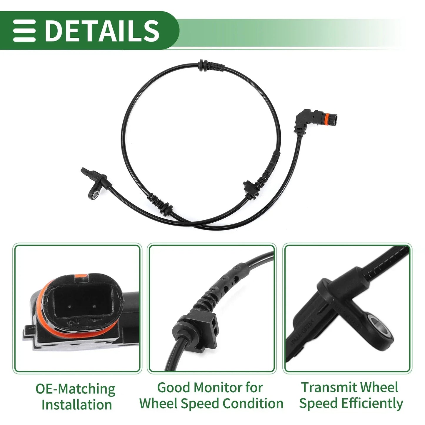 ABS Wheel Speed Sensor for Mercedes-Benz CL550 (2011-2014)